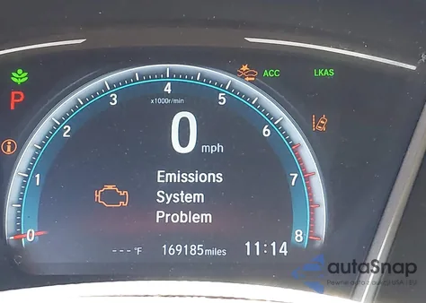 2017 Honda Civic Touring from USA, damaged, VIN 19XFC1F90HE202496